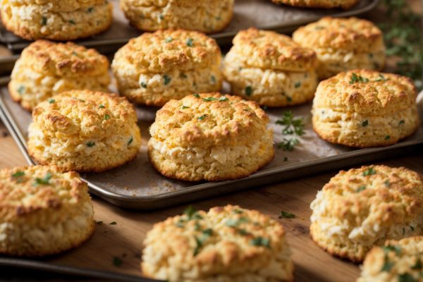 Cheese and dried tomato ‘scones’